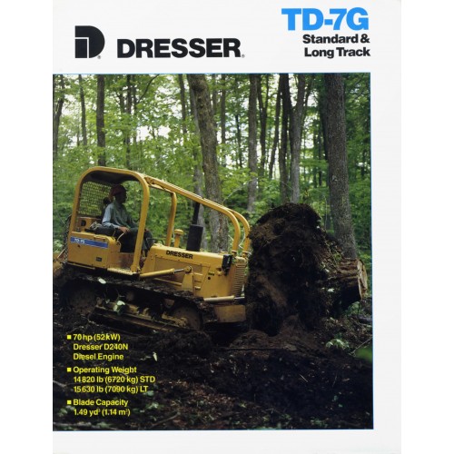 Dresser Td7g Crawler Dozers