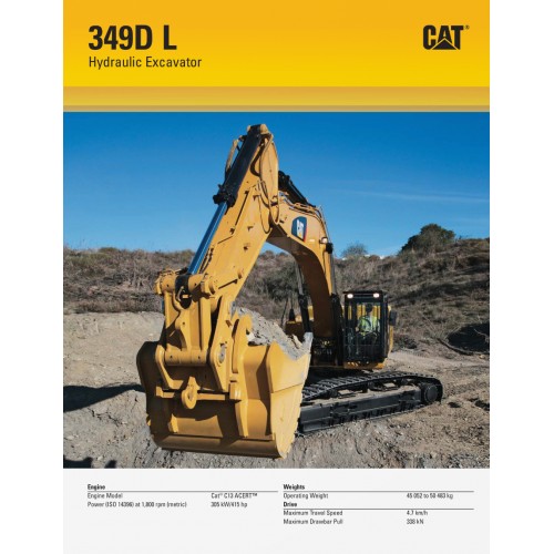 cat-349d-excavator-specs