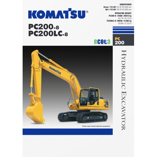 PC200-8, PC200 LC-8