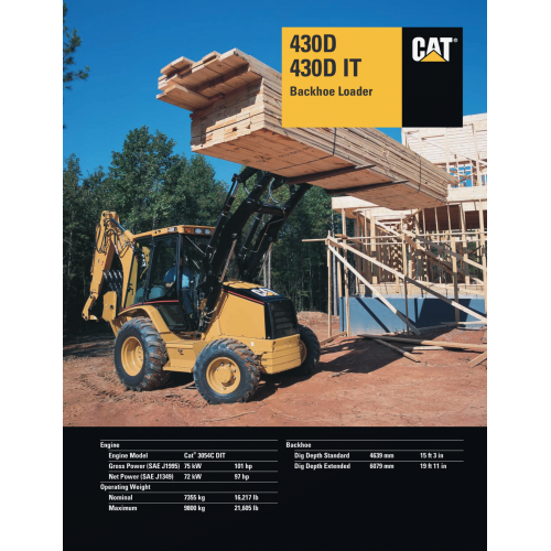 Caterpillar 430d 430d It Backhoe Loaders