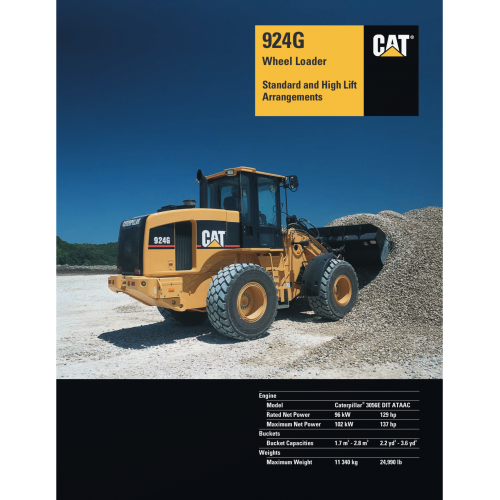 Caterpillar 924g Wheel Loaders