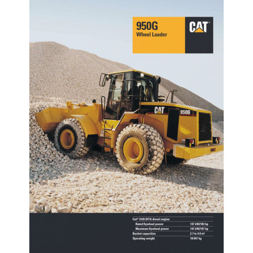 Caterpillar 950g Wheel Loaders