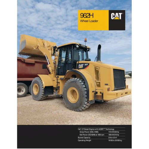Caterpillar 962h Wheel Loaders