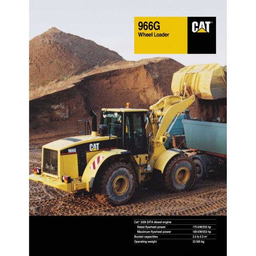 Caterpillar 966g Wheel Loaders