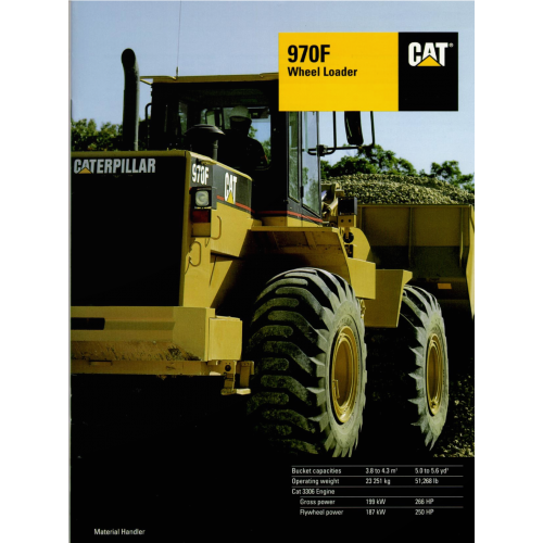 Caterpillar 970f Wheel Loaders
