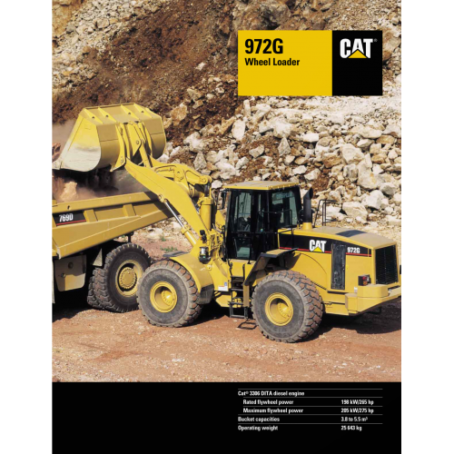 Caterpillar 972g Wheel Loaders
