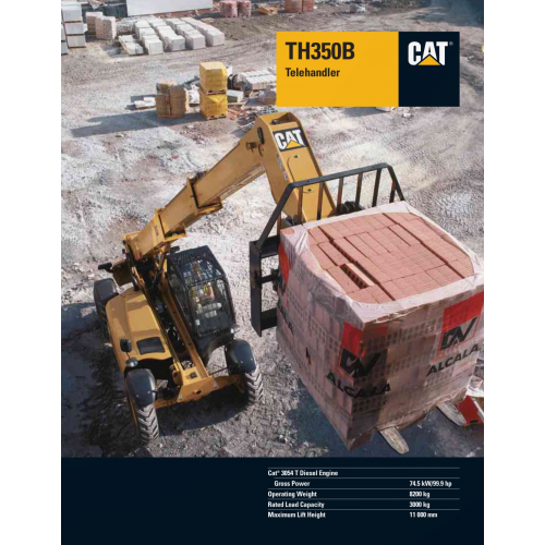 Caterpillar Th350b Telehandlers