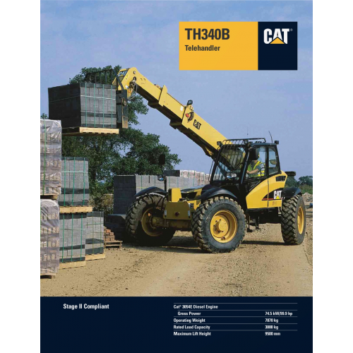 Caterpillar Th340b Telehandlers