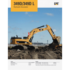 Caterpillar 349d 349d L Hydraulic Excavators