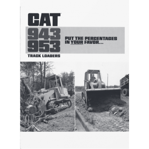 Caterpillar 943 953 Track Loaders