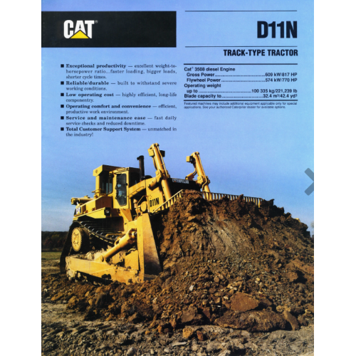 Caterpillar D11n Track Type Tractors Bulldozers