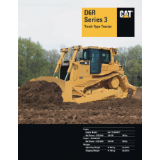 Caterpillar D6r Xl Iii D6r Xw Iii D6r Lgp Iii Track Type Crawler